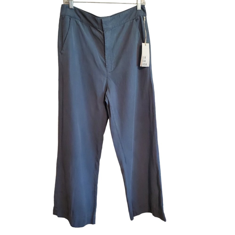 Lacausa James Trouser High‎ Rise Wide Leg NWT Size 8